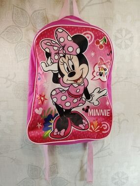Disney Minnie Mouse Pink Kids Backpack